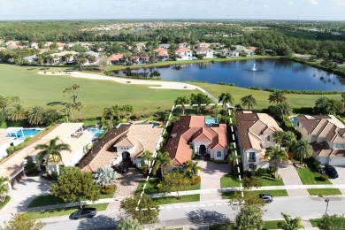 Live luxuriously on the 16th hole of the prestigious Jupiter on Jupiter Country Club in Florida - for sale on GolfHomes.com, golf home, golf lot