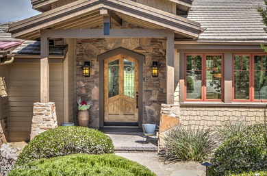 Located on a cul-de-sac, this stunning mountain luxury custom on Talking Rock Golf Club in Arizona - for sale on GolfHomes.com, golf home, golf lot