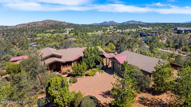 Located on a cul-de-sac, this stunning mountain luxury custom on Talking Rock Golf Club in Arizona - for sale on GolfHomes.com, golf home, golf lot