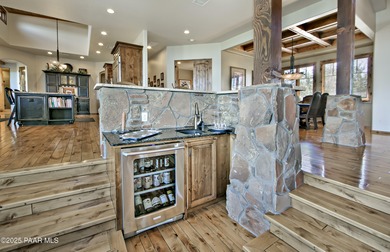 Located on a cul-de-sac, this stunning mountain luxury custom on Talking Rock Golf Club in Arizona - for sale on GolfHomes.com, golf home, golf lot