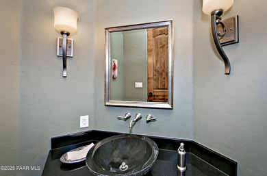 Located on a cul-de-sac, this stunning mountain luxury custom on Talking Rock Golf Club in Arizona - for sale on GolfHomes.com, golf home, golf lot