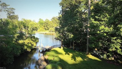 *The Hamptons* in Birdneck Point. Custom designed by renowned on Cavalier Golf and Yacht Club in Virginia - for sale on GolfHomes.com, golf home, golf lot