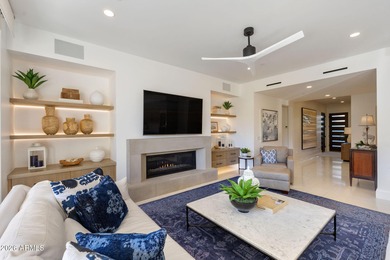 An rare luxury villa nestled within the prestigious Mountain on Mountain Shadows Executive Golf Course in Arizona - for sale on GolfHomes.com, golf home, golf lot