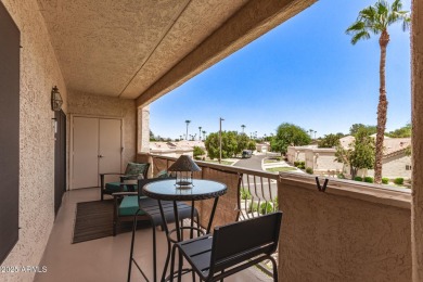 Tucked inside the beautifully landscaped Village Square Condos on Westbrook Village Golf Club in Arizona - for sale on GolfHomes.com, golf home, golf lot