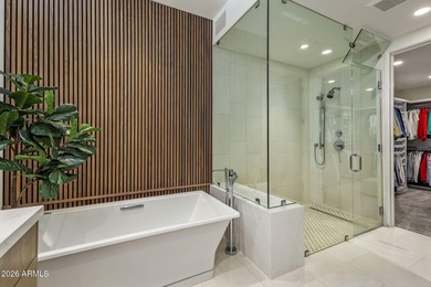 An rare luxury villa nestled within the prestigious Mountain on Mountain Shadows Executive Golf Course in Arizona - for sale on GolfHomes.com, golf home, golf lot