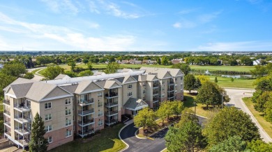 STUNNING PANORAMIC VIEWS OF GOLF COURSE from this 4th floor 1 on The Links at Carillon in Illinois - for sale on GolfHomes.com, golf home, golf lot