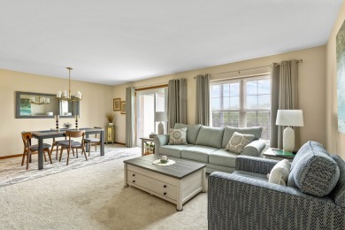 STUNNING PANORAMIC VIEWS OF GOLF COURSE from this 4th floor 1 on The Links at Carillon in Illinois - for sale on GolfHomes.com, golf home, golf lot