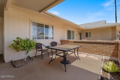 Beautifully renovated two bedroom/2 bath with enclosed bonus on Sun City Country Club in Arizona - for sale on GolfHomes.com, golf home, golf lot