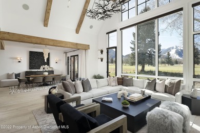 This updated Chateau is truly a work of art. Sleek interior on Aspen Golf Club in Colorado - for sale on GolfHomes.com, golf home, golf lot
