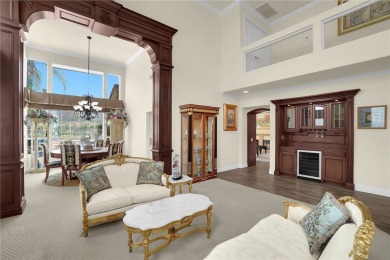 Elegant Mediterranean Estate with Golf Course  Mountain Views in on Dove Canyon Country Club in California - for sale on GolfHomes.com, golf home, golf lot