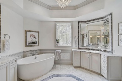 **STUNNINGLY DESIGNED and UPDATED -- ARCHITECTURAL ESTATE in the on The Oaks Club in Florida - for sale on GolfHomes.com, golf home, golf lot