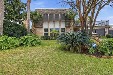Deep water canal-front home in Gulf Breeze! Boating enthusiasts on Tiger Point Golf and Country Club in Florida - for sale on GolfHomes.com, golf home, golf lot