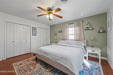 Welcome home! This spacious 4-bedroom 2.5 bathroom beauty is on Jacksonville Country Club in North Carolina - for sale on GolfHomes.com, golf home, golf lot