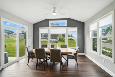 Only 2 years young, this stunning Fischer-built Marshall floor on Shaker Run Golf Club  in Ohio - for sale on GolfHomes.com, golf home, golf lot