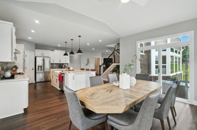 Only 2 years young, this stunning Fischer-built Marshall floor on Shaker Run Golf Club  in Ohio - for sale on GolfHomes.com, golf home, golf lot