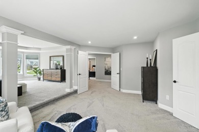 Only 2 years young, this stunning Fischer-built Marshall floor on Shaker Run Golf Club  in Ohio - for sale on GolfHomes.com, golf home, golf lot