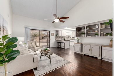 NEW ROOF 2022. NEW HVAC 2021. All new interior paint, HARDWOOD on Grandview Golf Course in Arizona - for sale on GolfHomes.com, golf home, golf lot