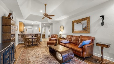 Experience lakefront luxury in the prestigious, gated community on The Club At Old Kinderhook in Missouri - for sale on GolfHomes.com, golf home, golf lot