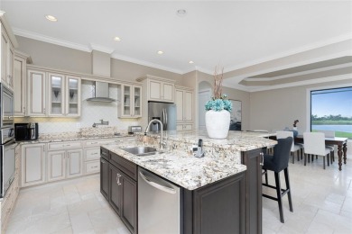 This elegant open concept custom home with superb quality and on Twin Isles Country Club in Florida - for sale on GolfHomes.com, golf home, golf lot