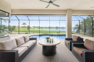 This elegant open concept custom home with superb quality and on Twin Isles Country Club in Florida - for sale on GolfHomes.com, golf home, golf lot