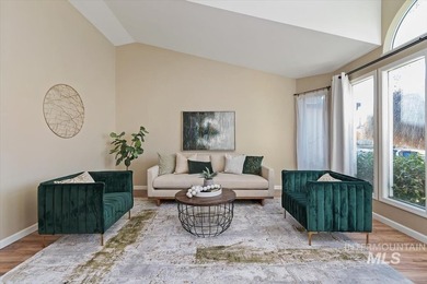 Charming custom-built home in coveted Eagle Rim Estates, just on Eagle Hills Golf Course in Idaho - for sale on GolfHomes.com, golf home, golf lot