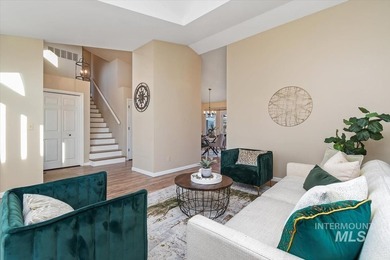 Charming custom-built home in coveted Eagle Rim Estates, just on Eagle Hills Golf Course in Idaho - for sale on GolfHomes.com, golf home, golf lot