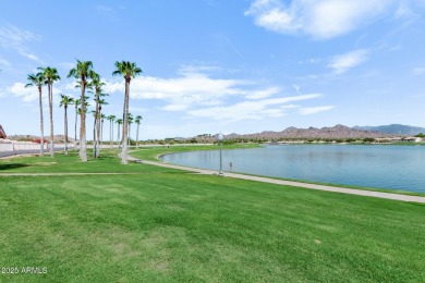 Discover your personal oasis nestled in the heart of Estrella on Estrella Mountain Ranch Golf Course in Arizona - for sale on GolfHomes.com, golf home, golf lot