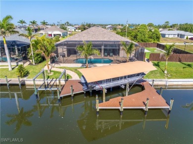 Experience the pinnacle of WATERFRONT LUXURY LIVING in this on Burnt Store Golf Club in Florida - for sale on GolfHomes.com, golf home, golf lot