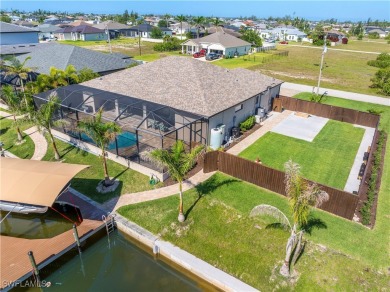 Experience the pinnacle of WATERFRONT LUXURY LIVING in this on Burnt Store Golf Club in Florida - for sale on GolfHomes.com, golf home, golf lot