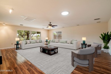 Welcome to this fully updated Stanford model home in Phase 2 of on PalmBrook Country Club in Arizona - for sale on GolfHomes.com, golf home, golf lot