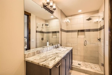 Walk into luxury in this mountain modern paired home in the on Breckenridge Golf Club in Colorado - for sale on GolfHomes.com, golf home, golf lot