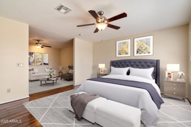 Welcome to this fully updated Stanford model home in Phase 2 of on PalmBrook Country Club in Arizona - for sale on GolfHomes.com, golf home, golf lot