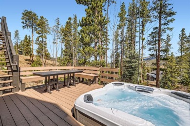 Walk into luxury in this mountain modern paired home in the on Breckenridge Golf Club in Colorado - for sale on GolfHomes.com, golf home, golf lot