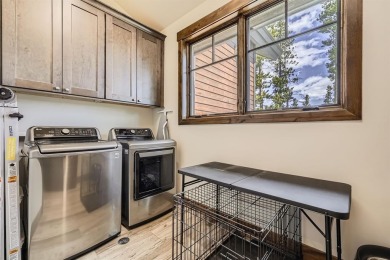 Walk into luxury in this mountain modern paired home in the on Breckenridge Golf Club in Colorado - for sale on GolfHomes.com, golf home, golf lot