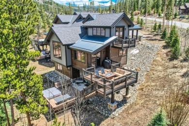 Walk into luxury in this mountain modern paired home in the on Breckenridge Golf Club in Colorado - for sale on GolfHomes.com, golf home, golf lot