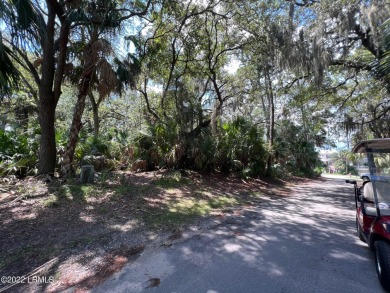 Beautifully wooded, oversized lot located in Fripp Marina area on Ocean Creek Golf Course in South Carolina - for sale on GolfHomes.com, golf home, golf lot