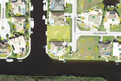 PUNTA GORDA ISLES WATERFRONT LOT - Vacant lot in PGI w/concrete on Saint Andrews South Golf Club in Florida - for sale on GolfHomes.com, golf home, golf lot