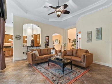 IMPROVED PRICE--An iconic palm tree and elegant paver driveway on Harbor Hills Country Club in Florida - for sale on GolfHomes.com, golf home, golf lot