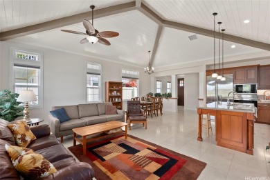 Discover this unique single-level residence - currently the only on Hoakalei Country Club at Ocean Point in Hawaii - for sale on GolfHomes.com, golf home, golf lot