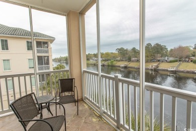 The Lowest priced Fully Furnished waterway view Estancia Condo on Barefoot Resort and Golf Club - Fazio Course in South Carolina - for sale on GolfHomes.com, golf home, golf lot