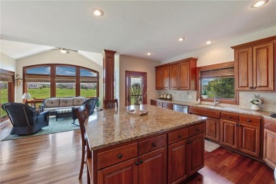 Stunning One-Level Walkout Home with Unmatched Golf Course Views on Troy Burne Golf Club in Wisconsin - for sale on GolfHomes.com, golf home, golf lot