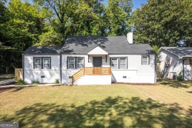 Large and updated: two words that best describe this gorgeous on Browns Mill Golf Course in Georgia - for sale on GolfHomes.com, golf home, golf lot