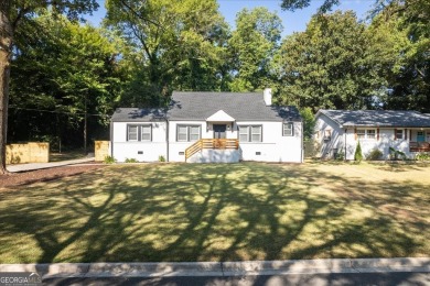 Large and updated: two words that best describe this gorgeous on Browns Mill Golf Course in Georgia - for sale on GolfHomes.com, golf home, golf lot