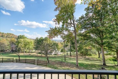 The essence of Tennessee Living! Honest Abe Log Home perched on on Hidden Valley Golf and Country Club in Tennessee - for sale on GolfHomes.com, golf home, golf lot