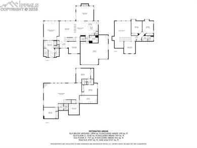 This exceptional 6 bedroom, 5 bathroom residence offers the on The Club At Flying Horse in Colorado - for sale on GolfHomes.com, golf home, golf lot