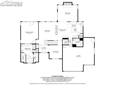 This exceptional 6 bedroom, 5 bathroom residence offers the on The Club At Flying Horse in Colorado - for sale on GolfHomes.com, golf home, golf lot