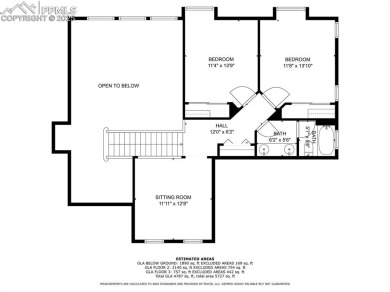This exceptional 6 bedroom, 5 bathroom residence offers the on The Club At Flying Horse in Colorado - for sale on GolfHomes.com, golf home, golf lot