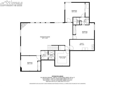 This exceptional 6 bedroom, 5 bathroom residence offers the on The Club At Flying Horse in Colorado - for sale on GolfHomes.com, golf home, golf lot
