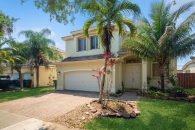 Large Pool and Patio to play in. Big fenced backyard is perfect on Keys Gate Golf Club in Florida - for sale on GolfHomes.com, golf home, golf lot