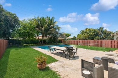 Large Pool and Patio to play in. Big fenced backyard is perfect on Keys Gate Golf Club in Florida - for sale on GolfHomes.com, golf home, golf lot